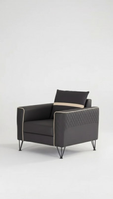 Luxus Fauteuil Büro Miwwelen Stil Modern Arbechtszëmmer Polstersëtz Designer
