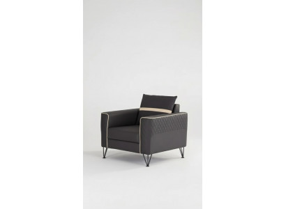 Luxus Fauteuil Büro Miwwelen Stil Modern Arbechtszëmmer Polstersëtz Designer