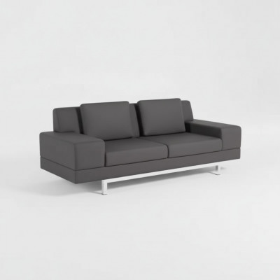 Gro Sofa Modernen Dräisëtzer Aarbechtszëmmer Polstersofa Textilmöbel
