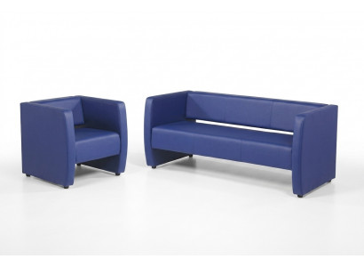 Blo komplett Sofa Set Büro Ariichtung Luxus Polsterset