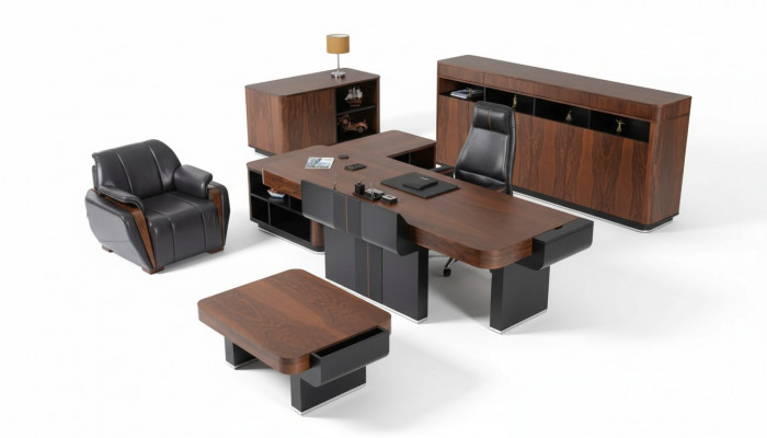 Aktesschaf Büro Miwwelen Regal Luxus Kommode Bëroschaf Aarbechtszëmmer