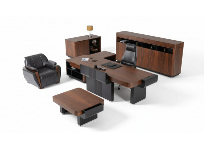 Aktesschaf Büro Miwwelen Regal Luxus Kommode Bëroschaf Aarbechtszëmmer