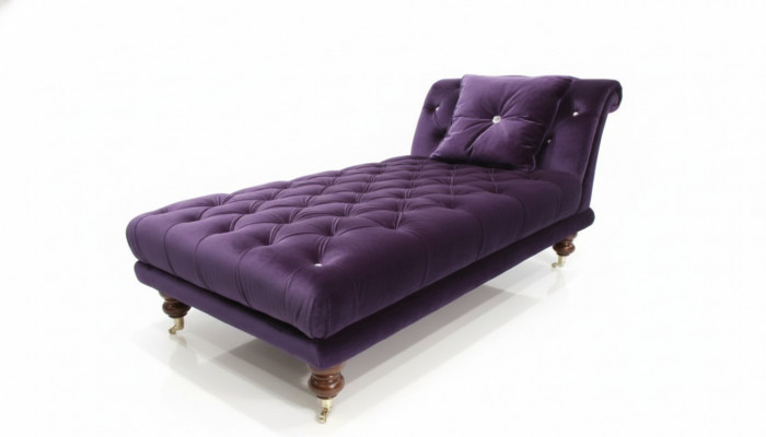 Chesterfield Chaiselounge Lezongschaise Schlofsch-Couch Lounge-Sofa Relax-Lezongslounger
