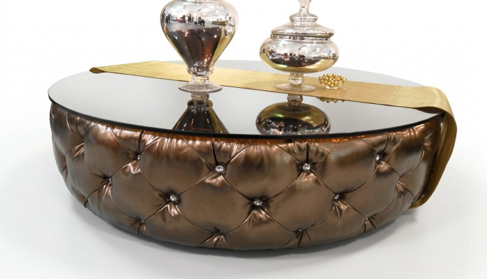 Couchtisch Chesterfield Luxus Wunnzëmmer Kaffisdësch Holz Modern