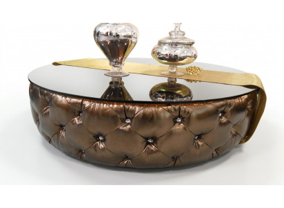 Couchtisch Chesterfield Luxus Wunnzëmmer Kaffisdësch Holz Modern