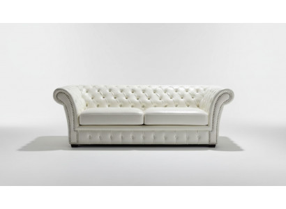 Chesterfield Sofa Luxus Drësëtzeger Sofas Wunnzëmmer Canapéë Wäiss