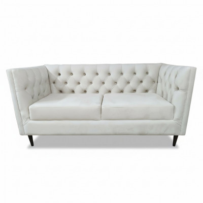 Luxus Sofa 3 Sëtzer Design Chesterfield Luxus Couchen 230 cm Miwwelen Sofas