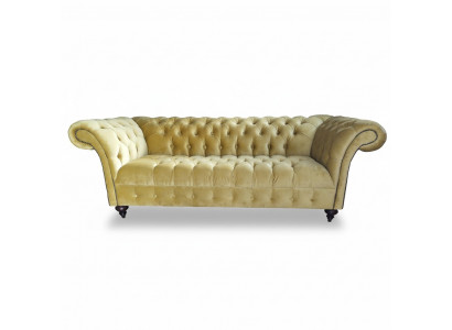 Luxus Sofa Drësëtzer Design Chesterfield Textil Couchen Modern