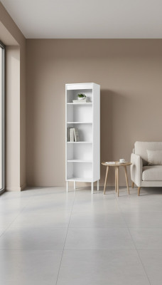 Regal Schaf Bicherregal Méizweck Regaler Holz Schief 184x48x42