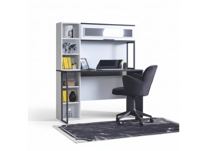 Sekretär Schreifdësch Dësch 130x60x171 Schreifdëscher Dëscher Miwwelen Holz Computer
