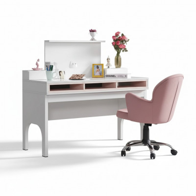Sekretär Schreifdësch Dësch 130x60x120 Schreifdëscher Dëscher Miwwelen Holz Computer