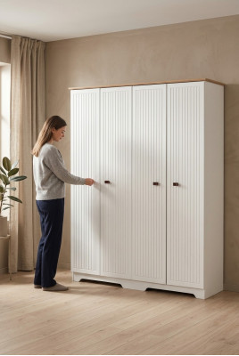 Klassesch Miwwelen Regal Schief Schaf Schlofkummer Holz 160cm Luxus