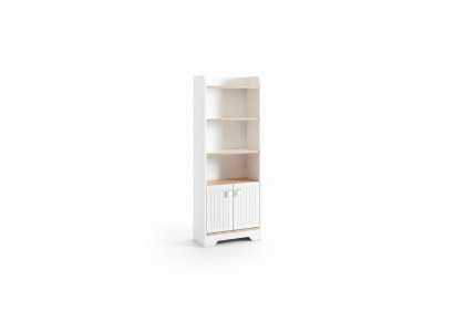 Regal Schaf Bücherschaaf Schief Mehrzweck Miwwelen Braun 180x60x30
