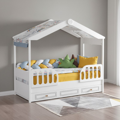 Kanner Better Holz Schlofkummer Wunneng Miwwelen Bett Kanner Jugendzëmmer