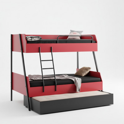 Jugendbett Kannerbett Kanner Design Moderne Bett Kannerzëmmer Holz Better