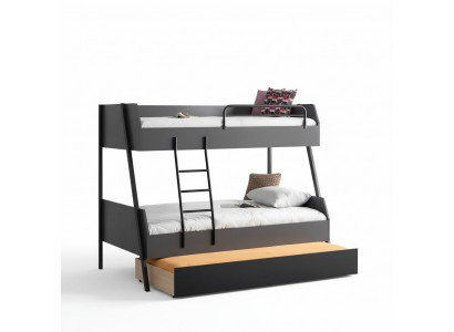 Jugendbett Kannerbett Kids Design Modern Bett Kannerzëmmer Better Holz