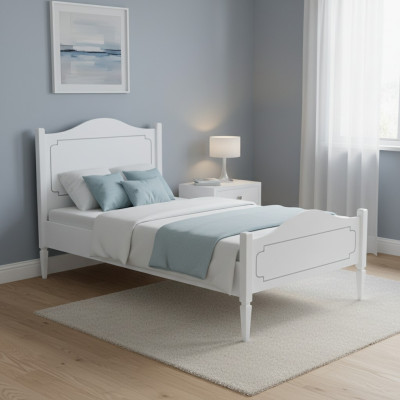 Jugendbett Kannerbett Design Modern Bett Kannerzëmmer Holz Kanner Better