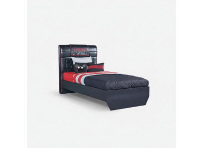 Designer Better Kannerbett Jugendbett Holzmobilier mat mëller 120x200cm