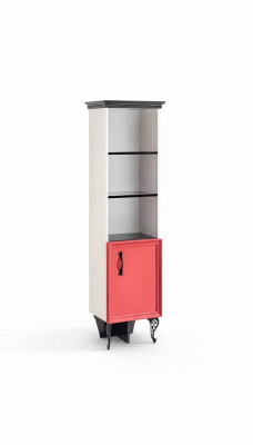 Regal Schaf Bicherregal Schief Méizweck Miwwelen Brong 164x40x34