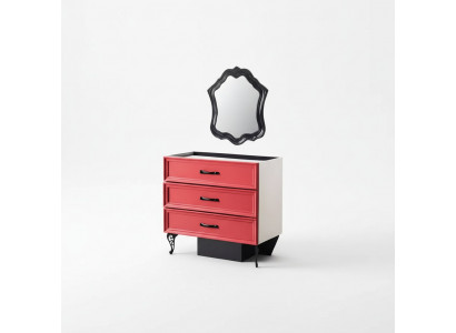 Klassesch Sideboard Kommode Schaf Schief Sall Schlofzëmmer Rout Holz