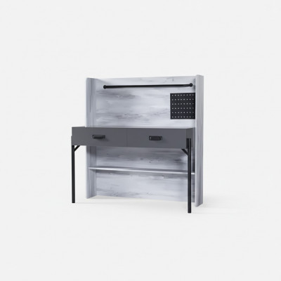 Sekretär Schreifdësch Dësch 130x60x138 Schreifdëscher Dëscher Miwwelen Holz Computer