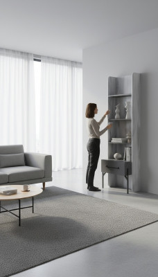 Regal Schaf Bücherregal Schief Mehrzweckmiwwelen Braun 165x49x47
