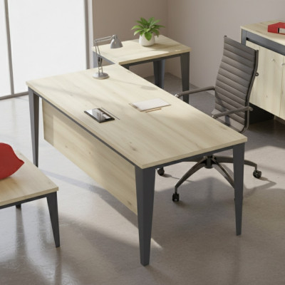 Designer brongen Schreifdësch Bürosmiwwelen Holzdëscher Luxusmiwwelen Nei