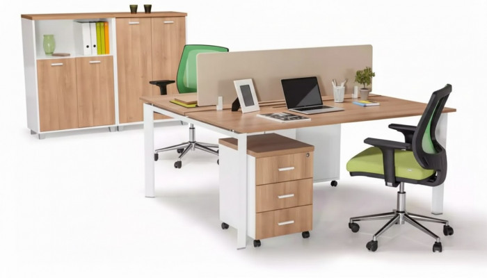 Modern Aarbechtszëmmer Dësch Büro Miwwelen Holzdëscher Luxus Miwwelen Brong