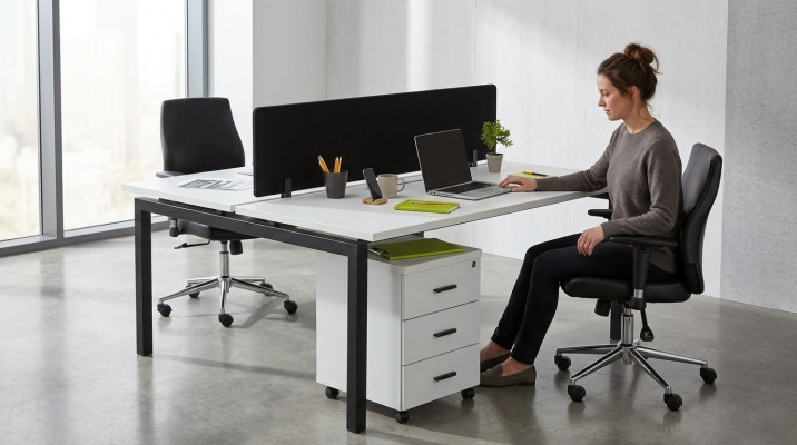 Büro Aarbechtsdëscher Modern Aarbechtszëmmer Miwwelen Luxus Dëscher Ariichtung Dësch