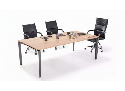 Groussen Konferenztësch Versammlungstëscher Luxus Holztëscher Büro Miwwelen