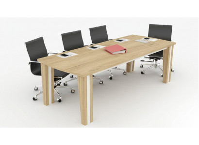 Grousse Holzdësch Versammlungsdëscher Luxus Konferenzdësch Büro Miwwelen Modern