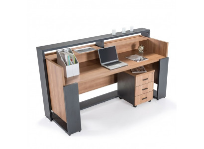 Designer Dëscher fir Receptioun Receptioun Hotel Büro Ausstellungstisch nei