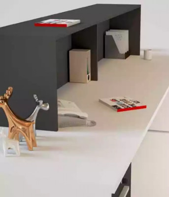 Luxuriéisen Empfaangstresen am moderne Stil aus héichwäertege Materialien