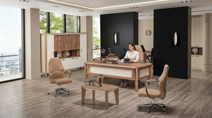 Luxus Schreifdësch Dësch Miwwelen Eckschreifdësch Dëscher Büro Miwwelen Holzdësch