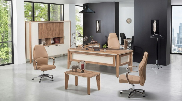 Luxus Schreifdësch Dësch Miwwelen Eckschreifdësch Dëscher Büro Miwwelen Holzdësch