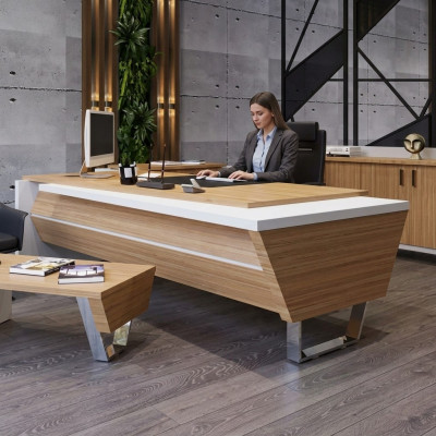 Moderne Dësch Designer Miwwelen Büro Miwwelen Büro Schaf Design Holzmiwwelen Schaf