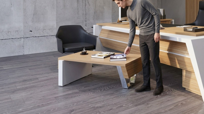 Modern Niewendëschen Holzmobilier Büro Designer Dësch Canapeastësch Luxus