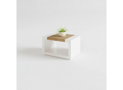 Designer Wäissen Couchtisch Luxus Holz Dësch Wunnzëmmer Miwwelen Ofstellësch