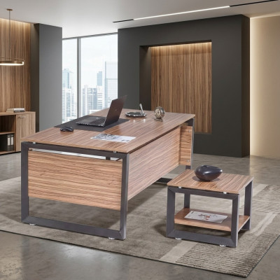 Brongen Quadrateschen Salontafel Luxus Holz Miwwelen Wunnzëmmer Design