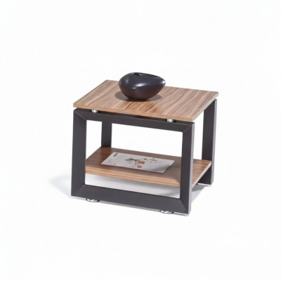 Brongen Quadrateschen Salontafel Luxus Holz Miwwelen Wunnzëmmer Design