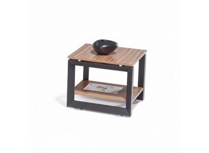 Brongen Quadrateschen Salontafel Luxus Holz Miwwelen Wunnzëmmer Design