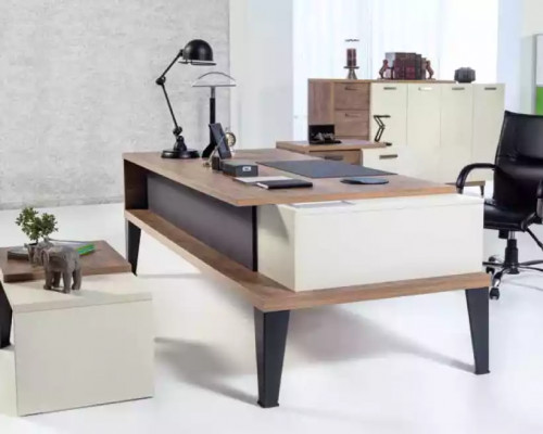 Designer Schreibtisch Exklusiv Büro Miwwelen Dësch Groussen Chefdësch