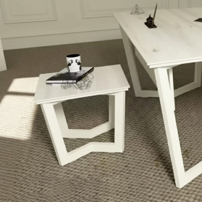 Wäissen modernen Canapé-Dësch Holzmöbel Exklusiven Büro-Stil Dësch