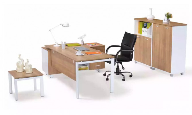 Exklusiven brongen Dësch fir d'Stuff Designer Miwwelen Büro Dësch