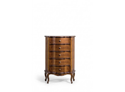 Klassesch Braun Holkomoud Schiefen Console Luxus Miwwelen Buffet 