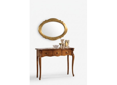 Brongen Konsolendësch Schminktischen Schlofzëmmer Miwwelen Holz Luxus Design
