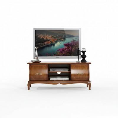 Klassesche brongen TV-Ständer Luxus Loungebord Wunnzëmmer Miwweldesign