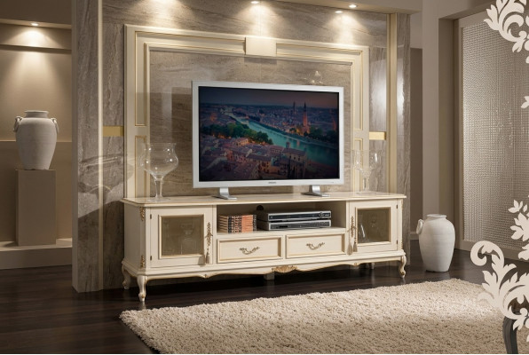 RTV Ständer Sideboard Niewentësch tv Ständer Schaf Regaler Kommoden Schiefertën.