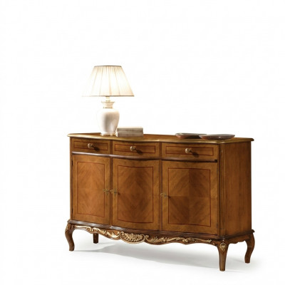 Klassesch brong Wunnzëmmermébel héichwäerteg Sideboard Kommod Sideboards