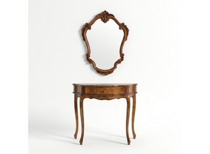 Elegant brongen Konsolendësch Spigel Klassesch Schlofzëmmer Set